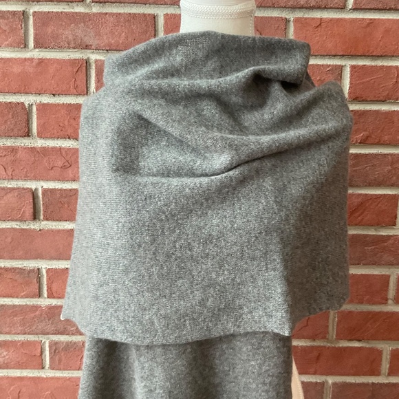 Junai New York Hand Dyed Italian Cashmere Wrap Shawl Unisex Scarf 19”x70” NWOT - Picture 8 of 10